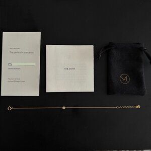 MEJURI Solo Diamond Bracelet 14k Yellow Gold